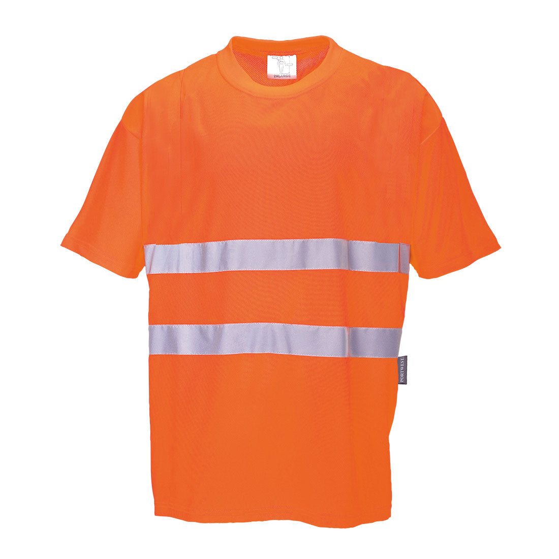 Camiseta Hi-Vis Cotton Comfort S/S - Visibilidad y Confort Vetonek