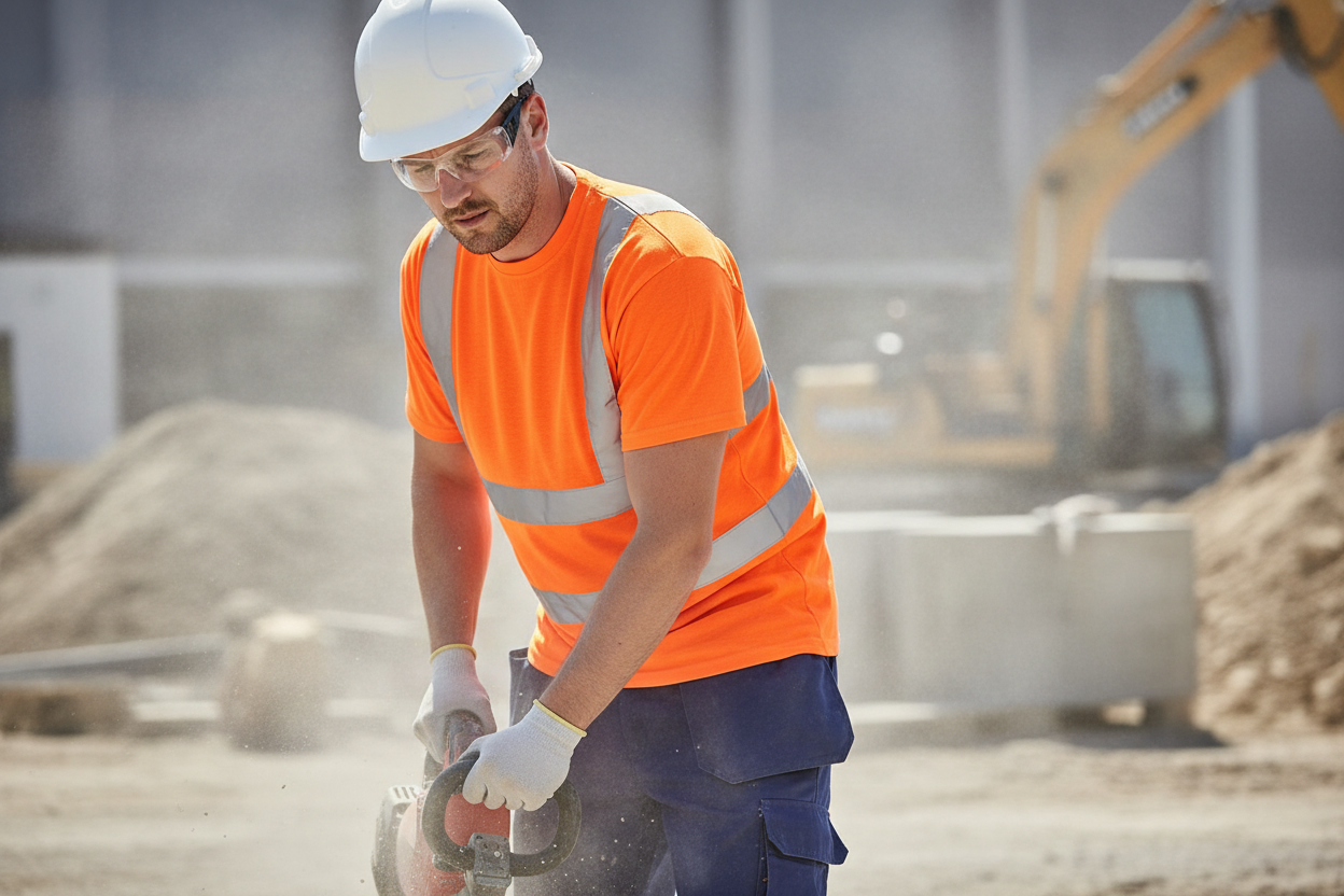 Camiseta Hi-Vis Cotton Comfort S/S - Visibilidad y Confort - Vetonek
