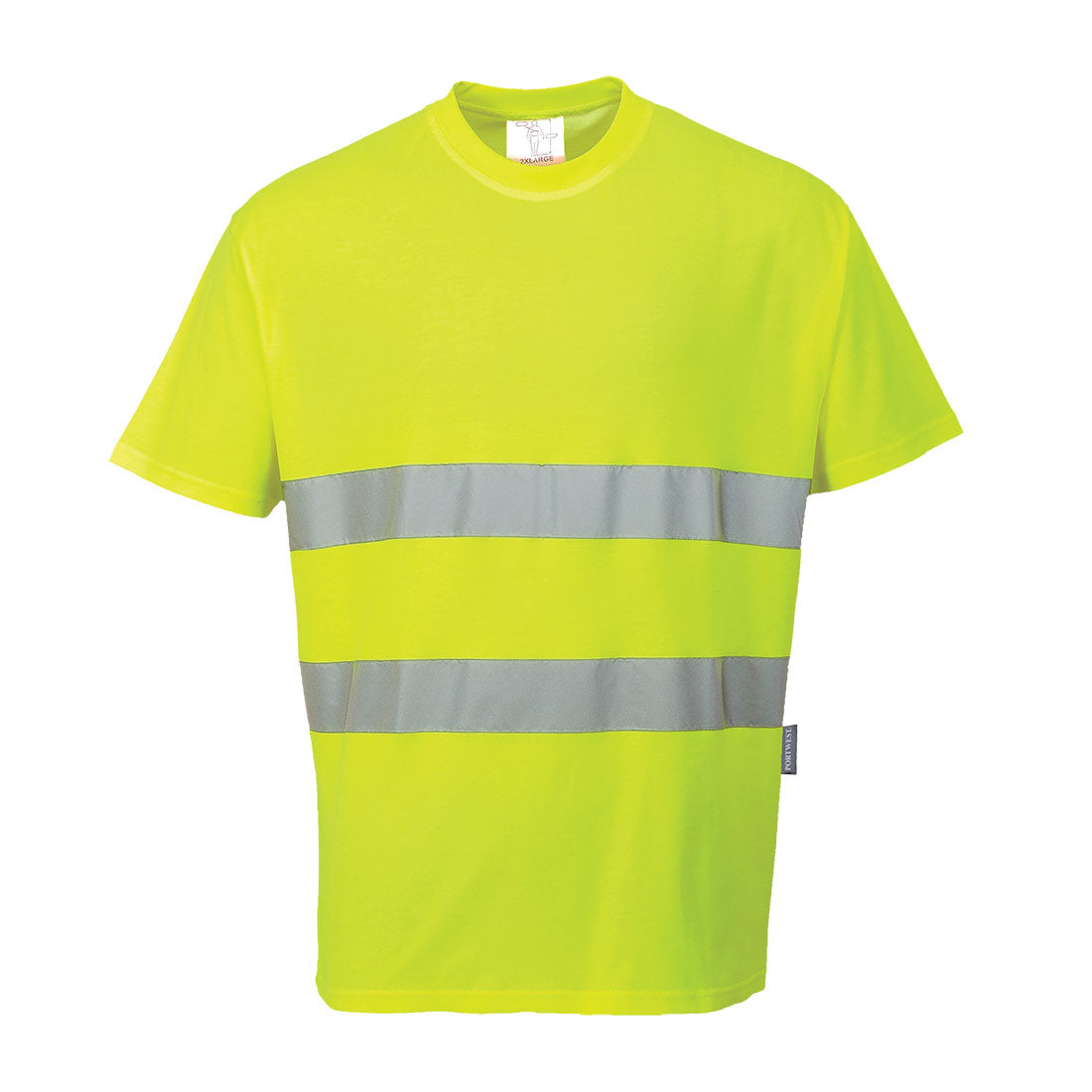 Camiseta Hi-Vis Cotton Comfort S/S - Visibilidad y Confort Vetonek