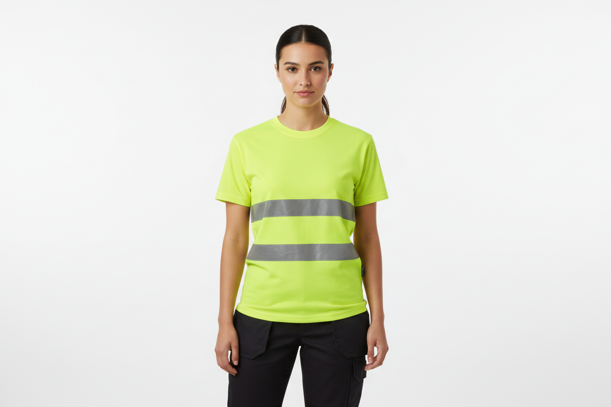 T-shirt Hi-Vis Cotton Comfort S/S - Visibilité et Confort - Vetonek