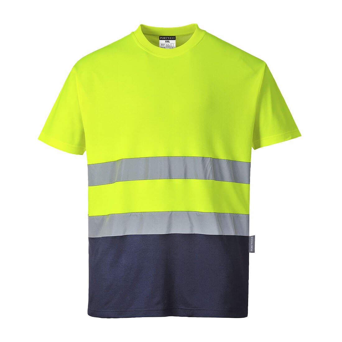 T-shirt haute visibilité Cotton Comfort - Manches Courtes Vetonek