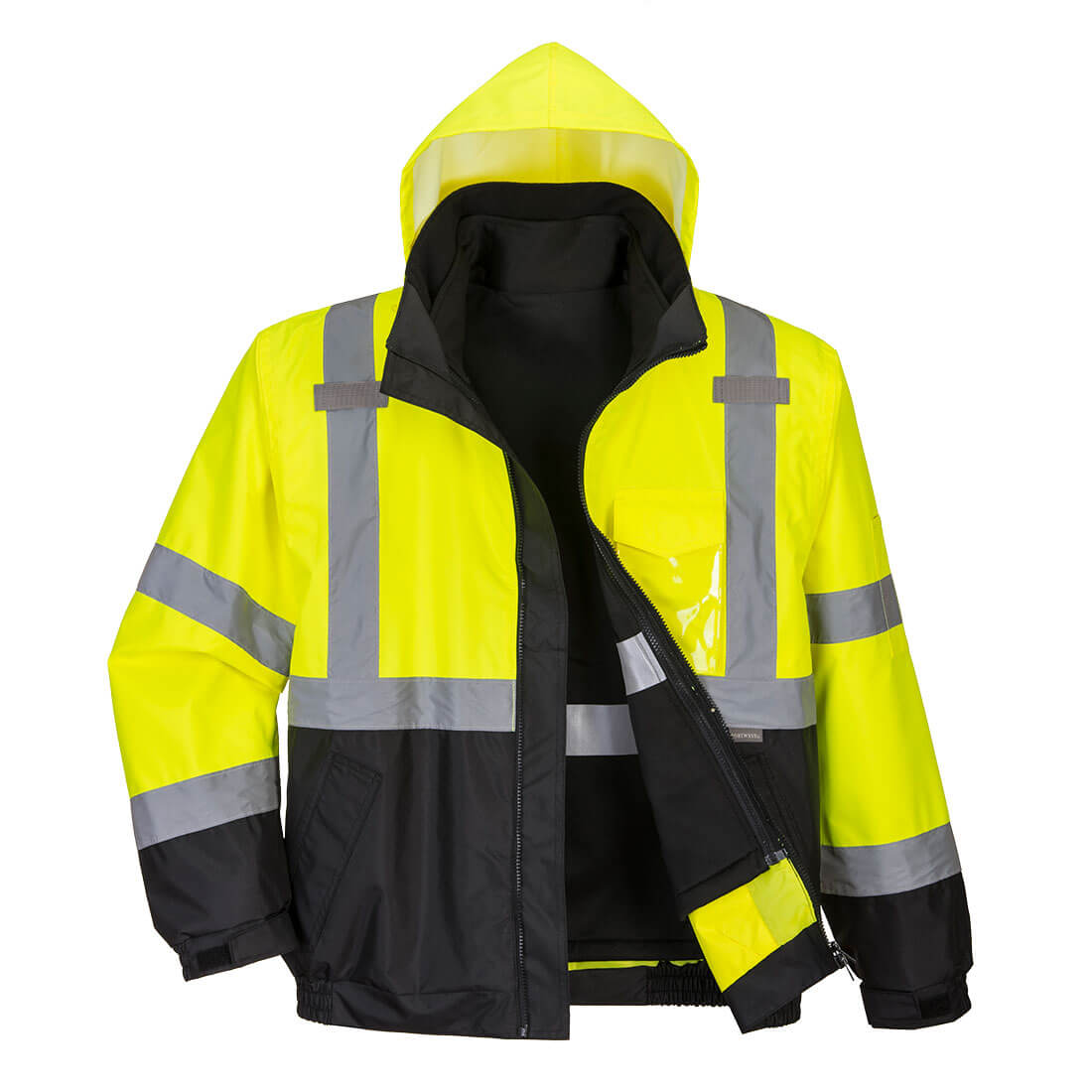 Veste 3 en 1 Haute Visibilité Contrast Premium Vetonek