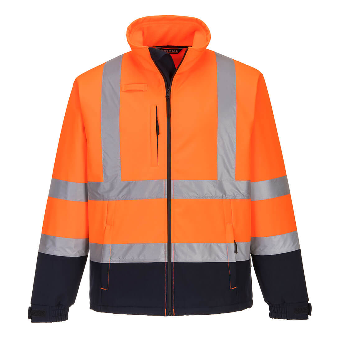 Chaqueta Softshell de Alta Visibilidad Contrast - Comodidad y Seguridad Vetonek