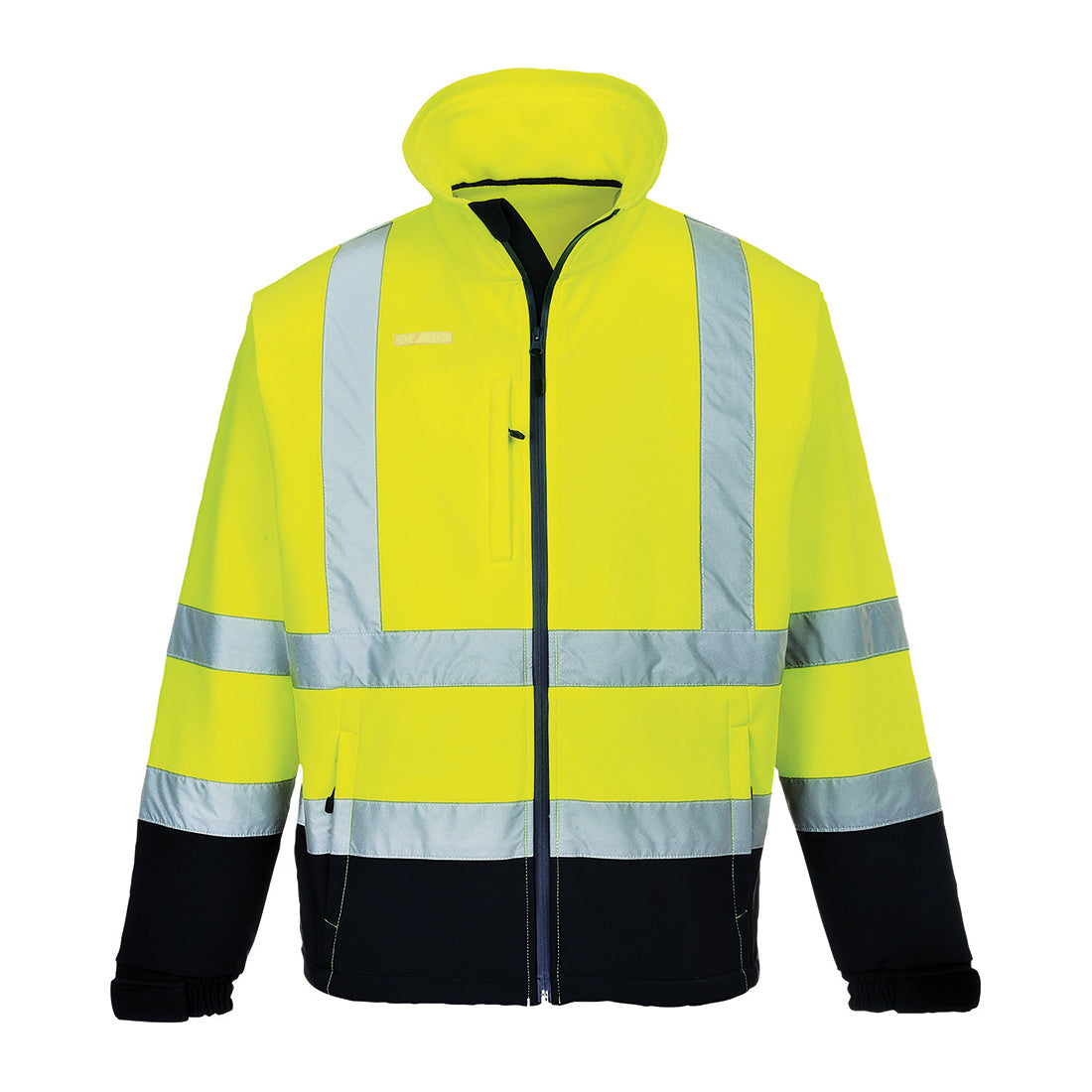 Veste de travail Softshell haute visibilité Contrast - Confort et Sécurité Vetonek