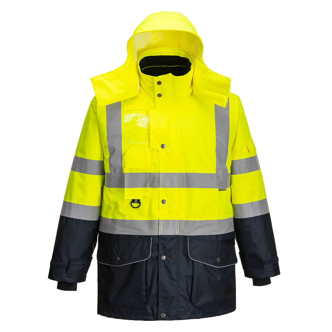 Parka 7 en 1 de haute visibilité Contrast Traffic Vetonek