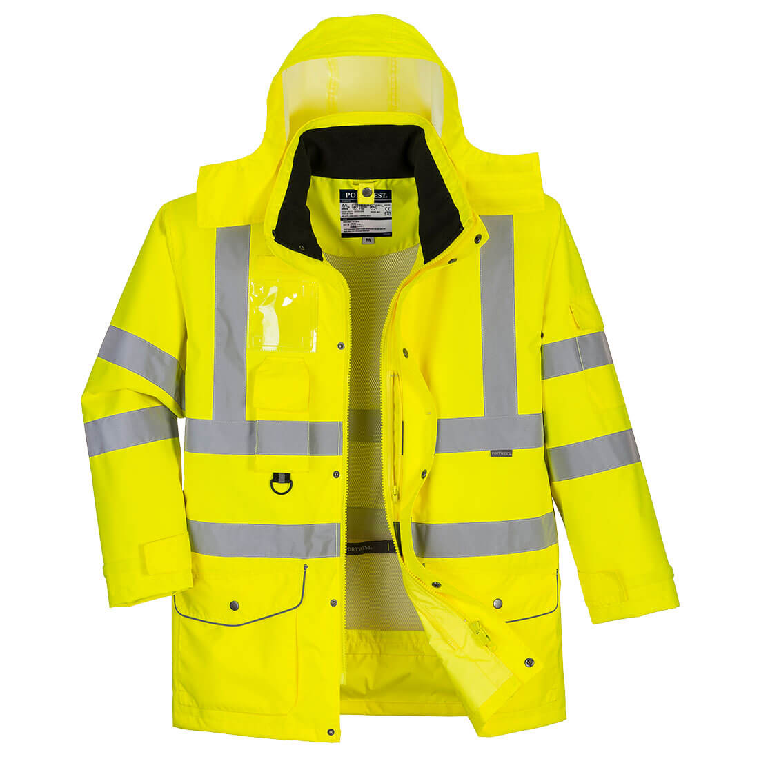 Veste 7 en 1 respirante et haute visibilité Traffic Vetonek