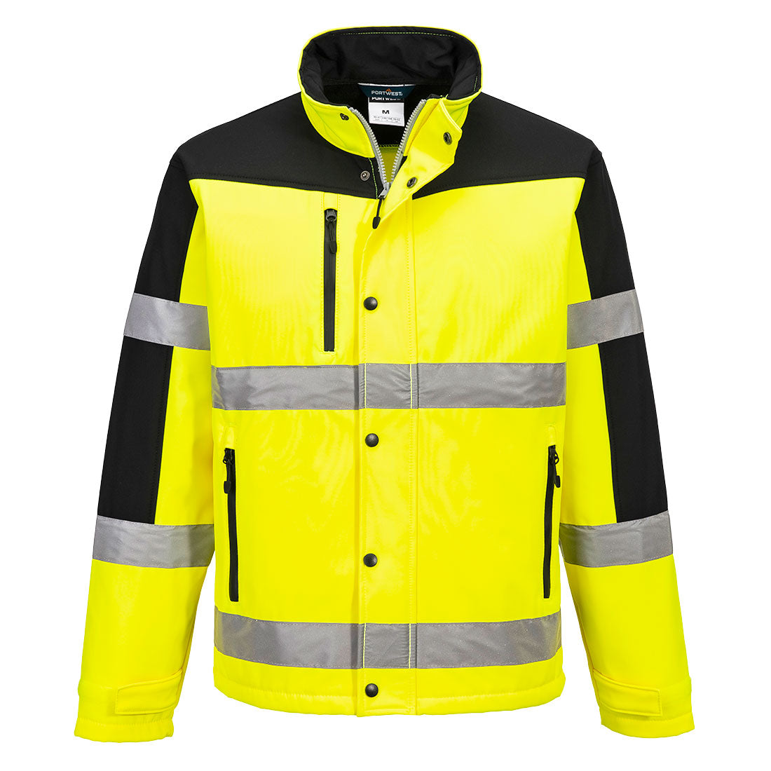 Veste Softshell Bicolore (3 Couches) - Haute Visibilité Vetonek
