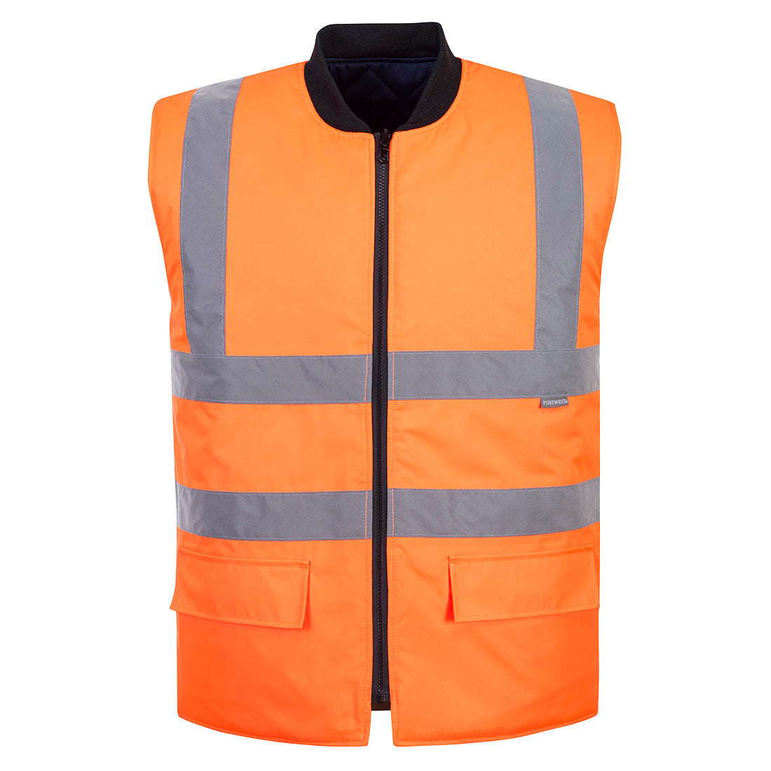 Chaleco de Calor de Alta Visibilidad Reversible - Seguridad y Confort Vetonek