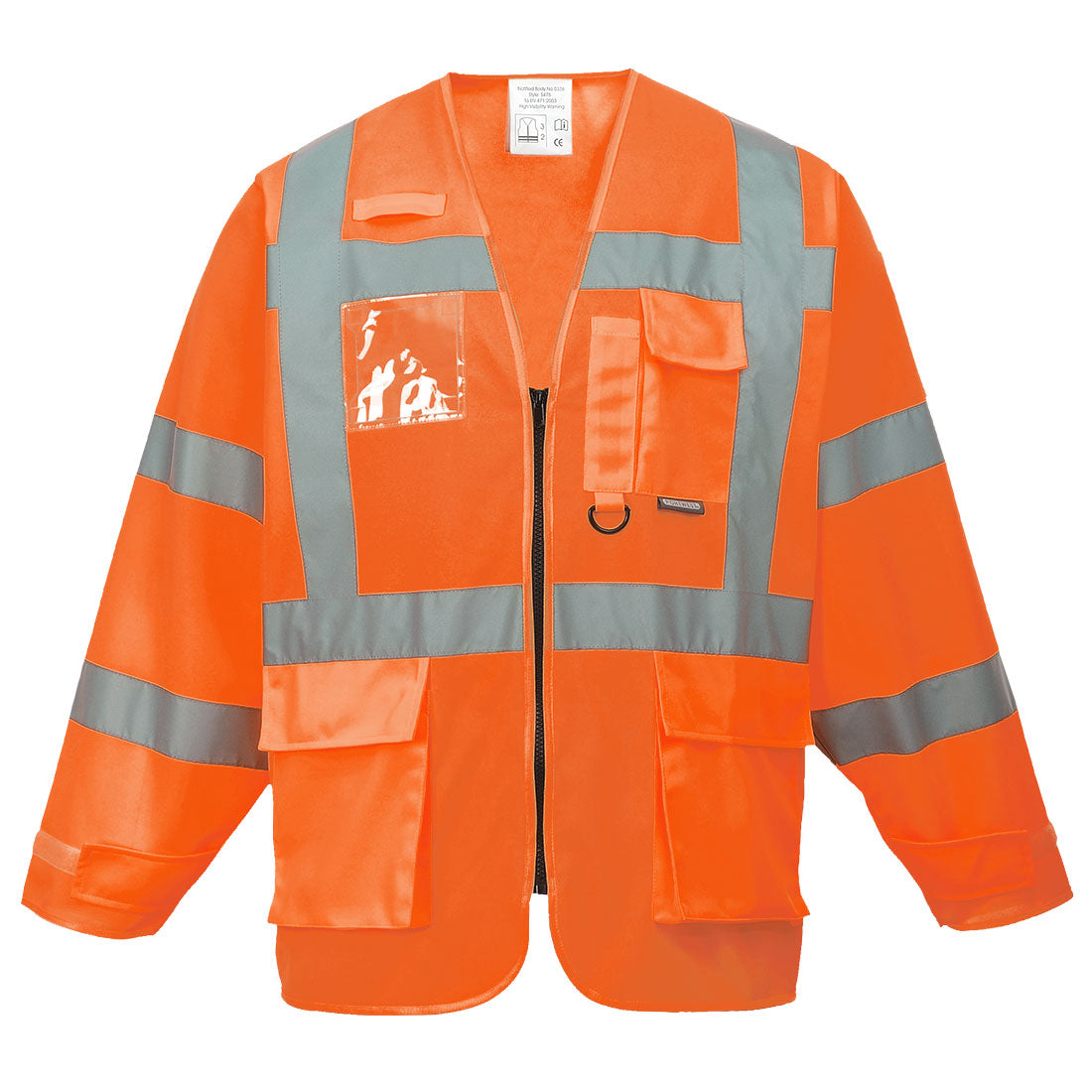 Veste de haute visibilité Executive pour la sécurité au travail Vetonek