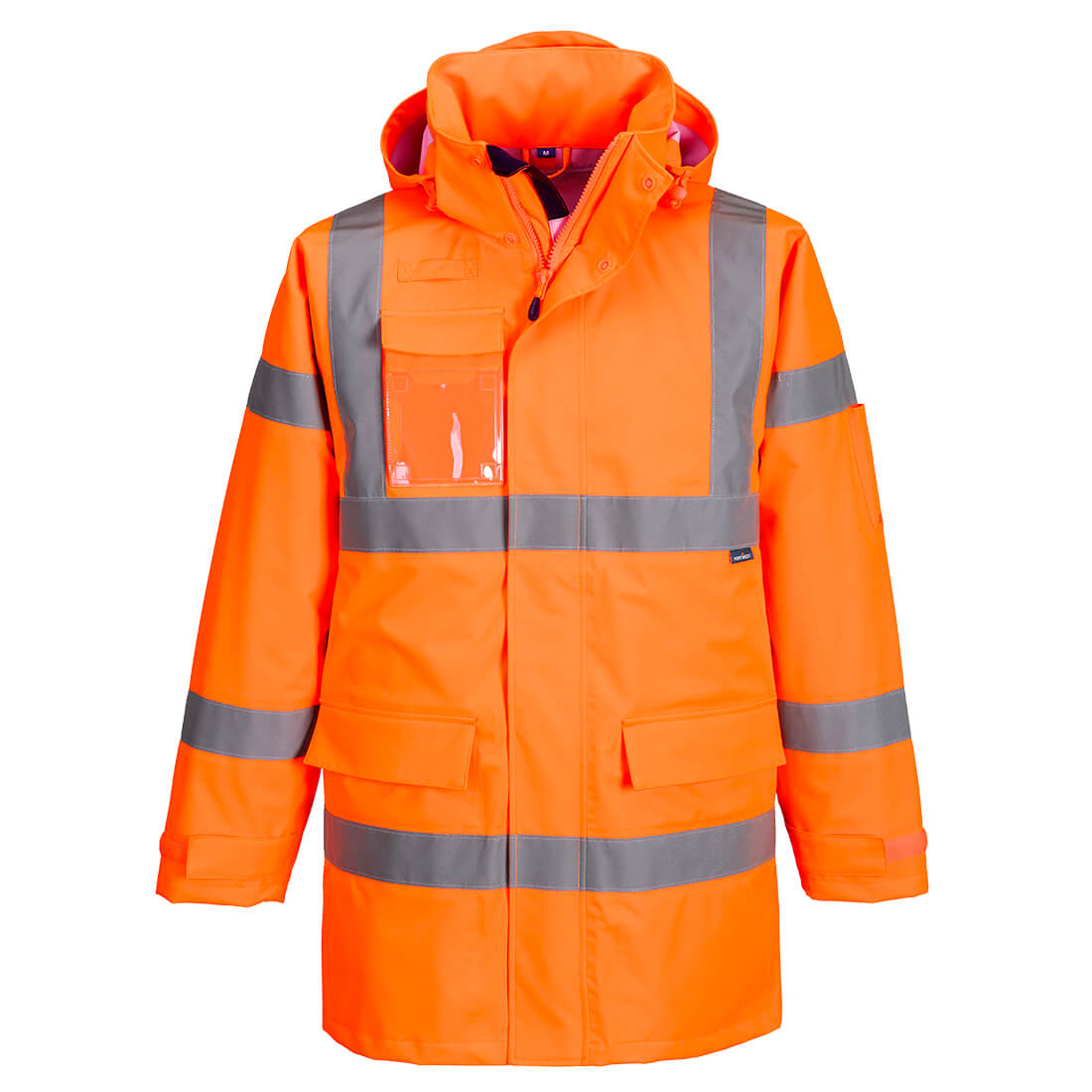 Veste Imperméable Haute Visibilité 3 Couches | Travail Extrême - Vetonek