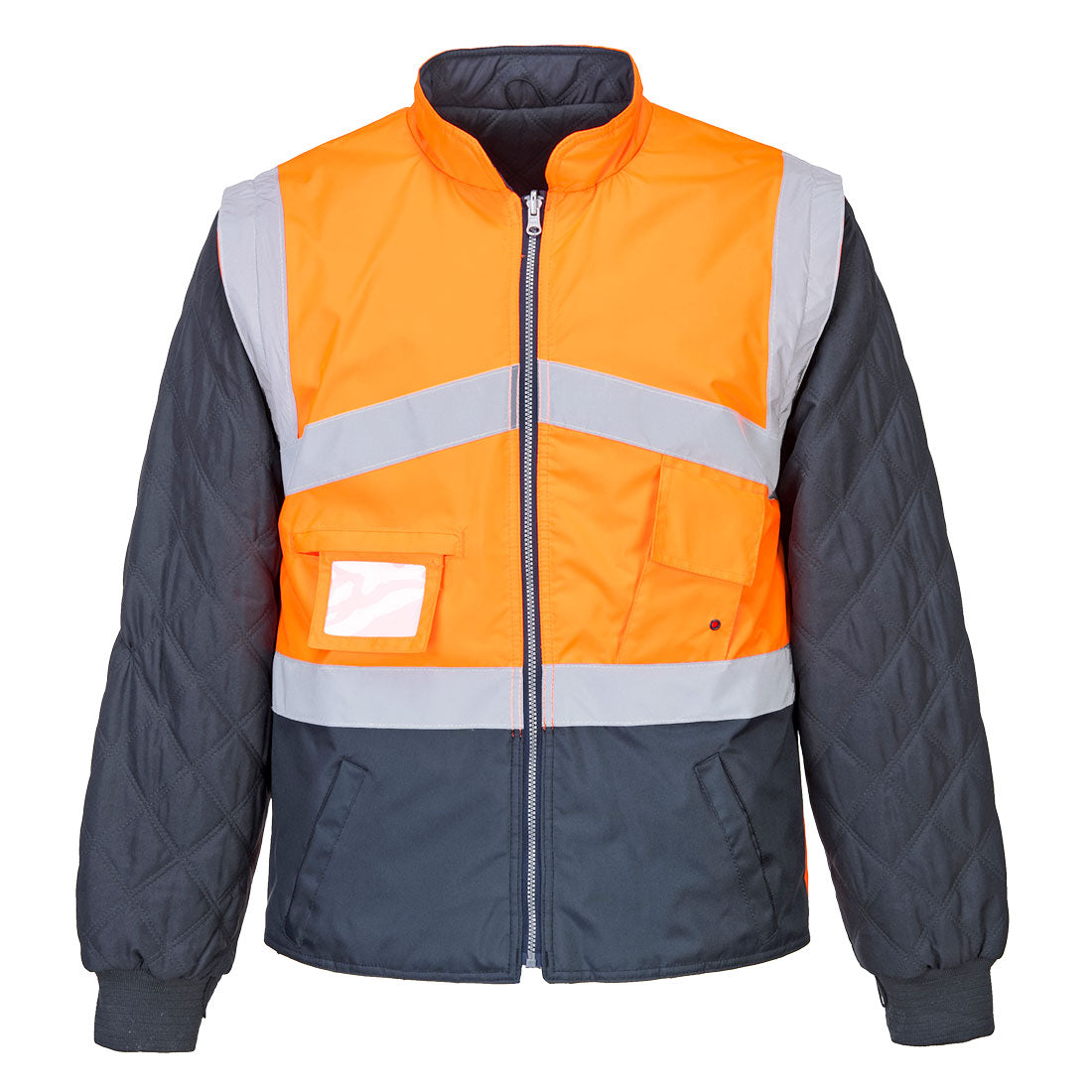 Parka 7 en 1 de haute visibilité respirante - Contrast Réversible Vetonek