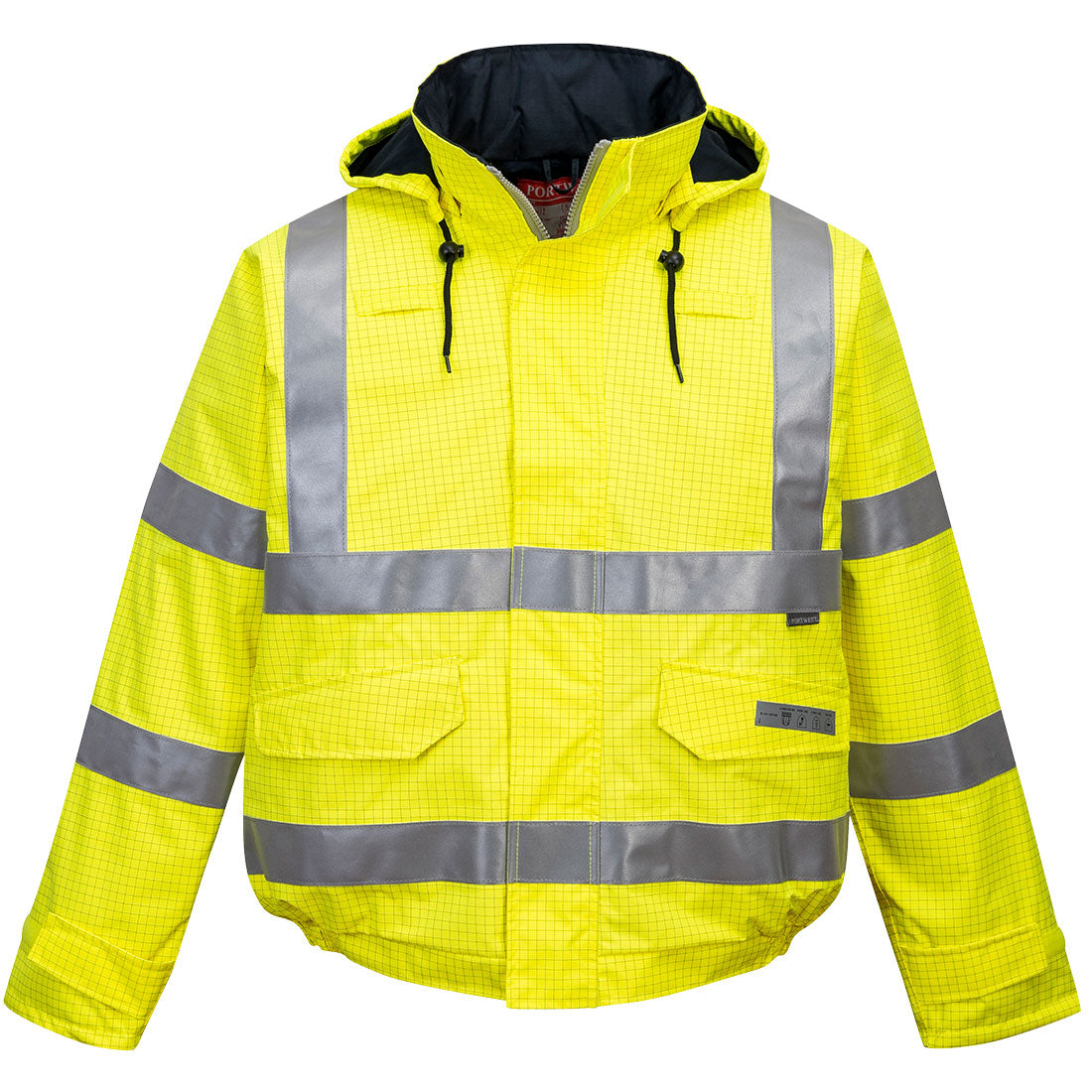 Veste haute visibilité Bizflame Rain - Résistante à la flamme et antistatique Vetonek