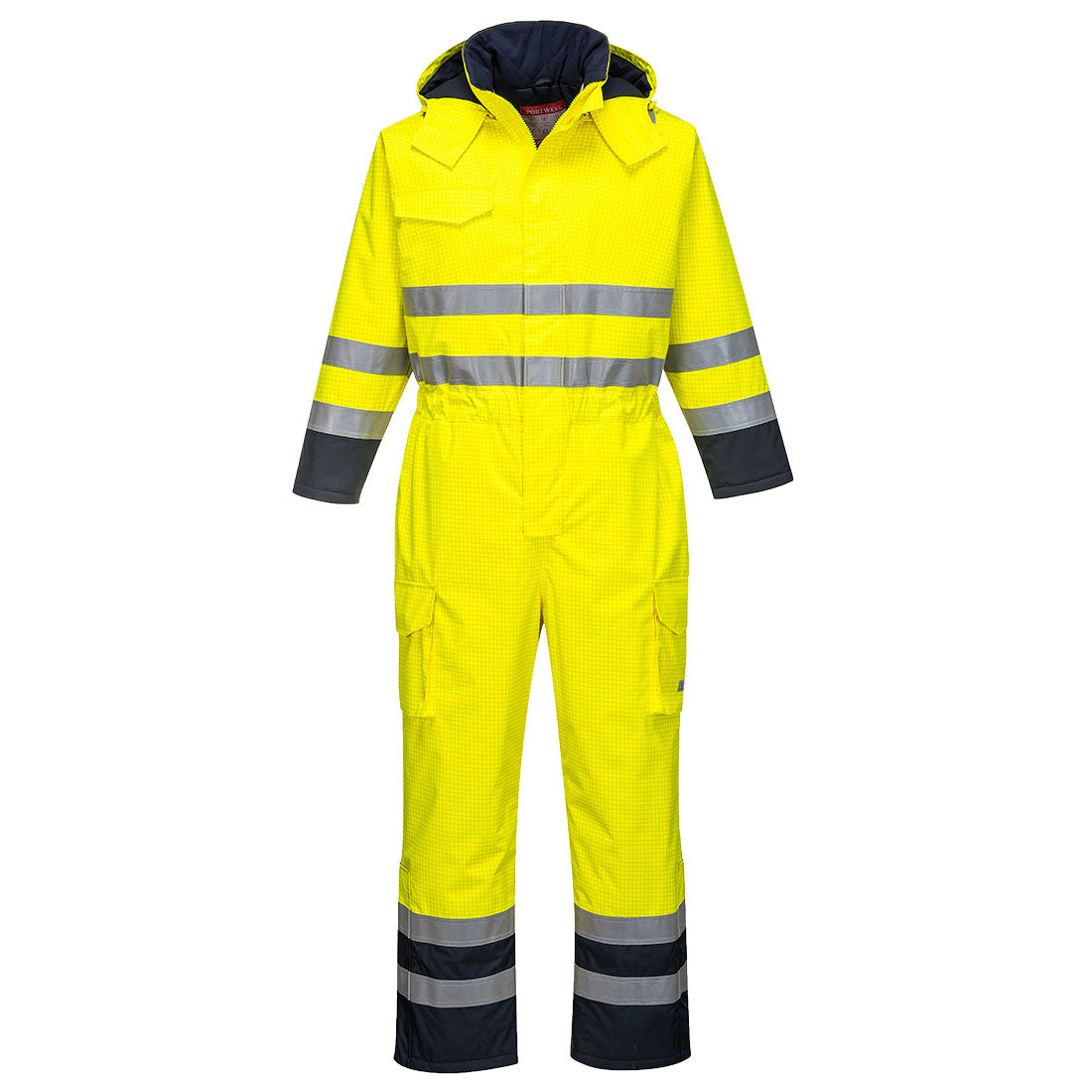 Combinaison haute visibilité et antistatique Bizflame Rain Vetonek