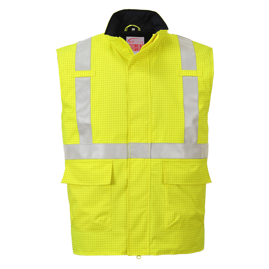 Gilet de chaleur Bizflame Rain : haute visibilité et protection Vetonek