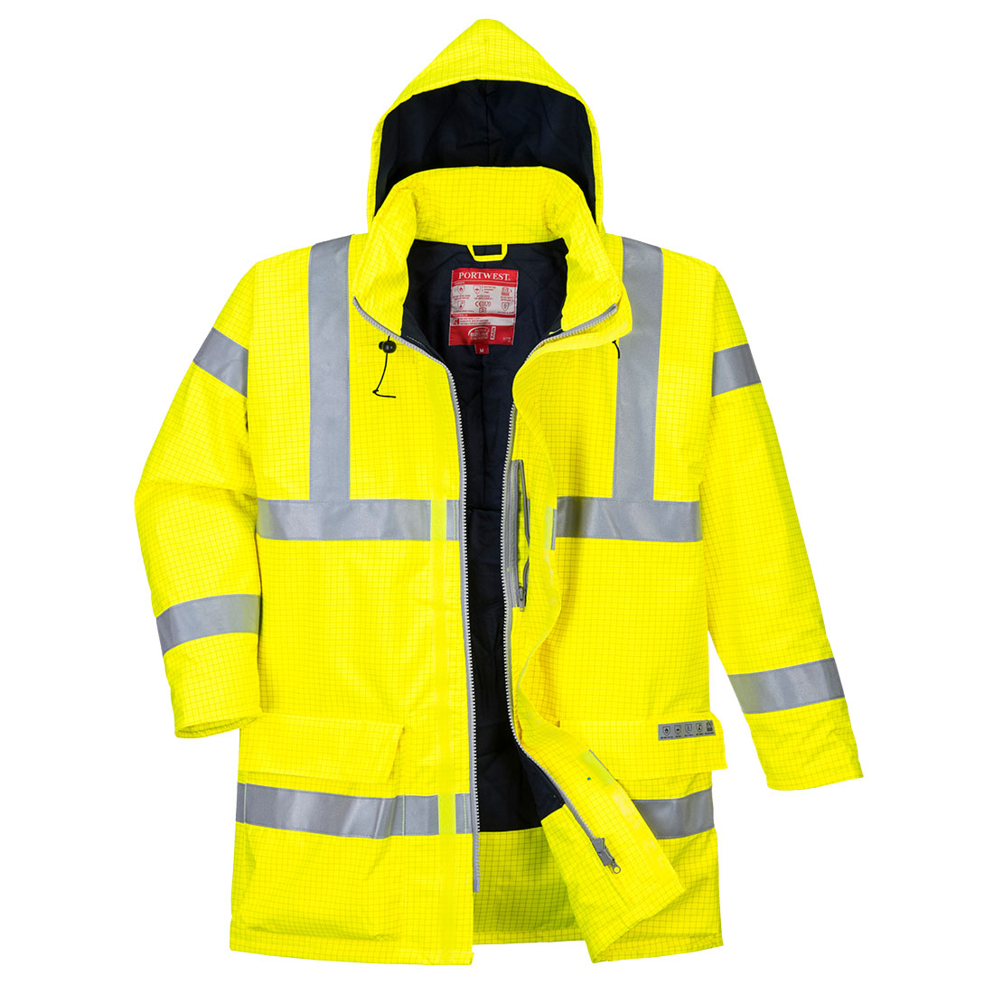 Parka de Haute Visibilité Bizflame Rain - Résistante à Flamme et Antistatique Vetonek