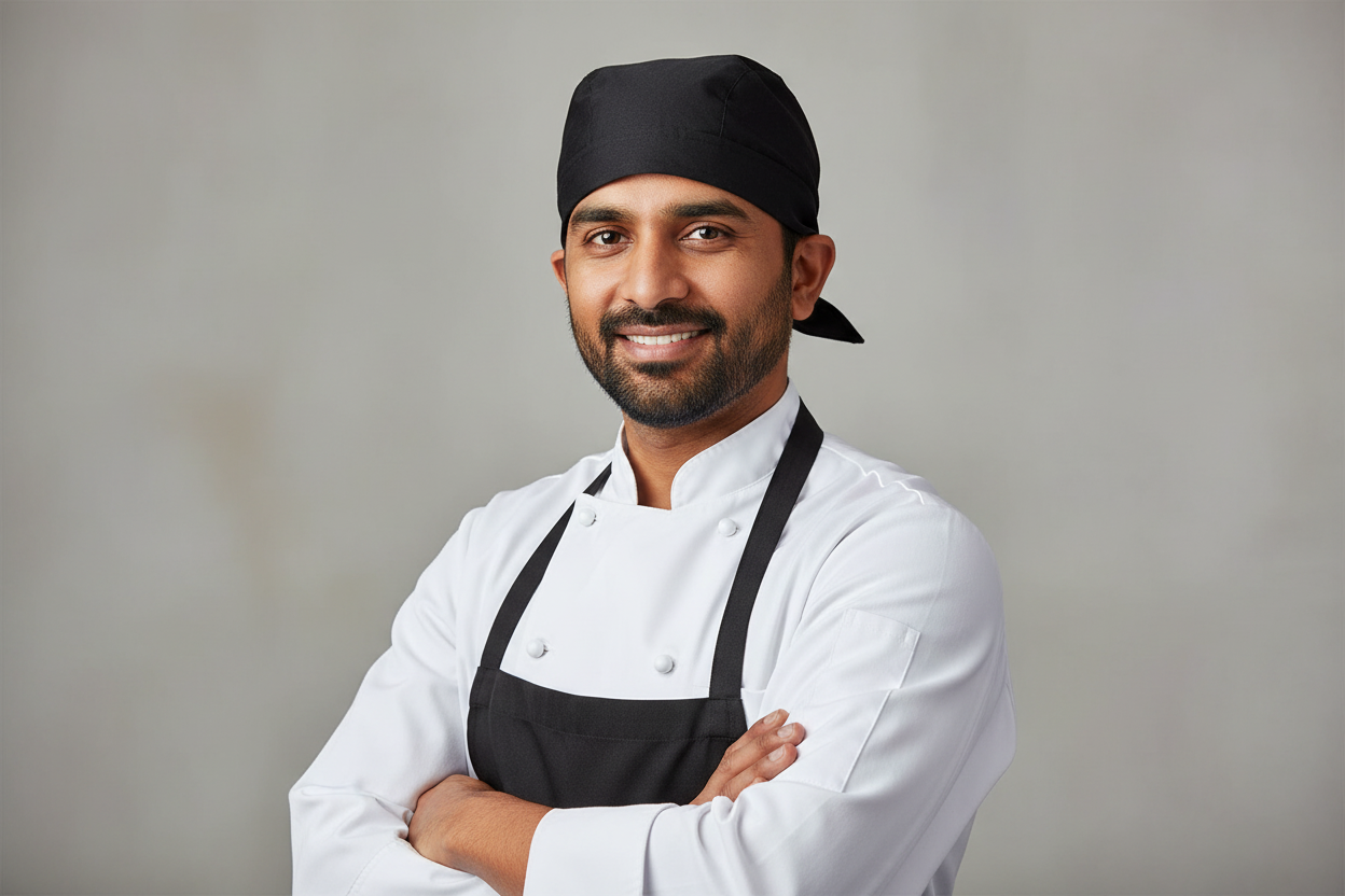 Bandana de Cuisine Élégante et Confortable