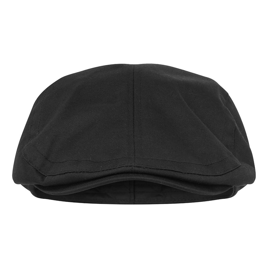 Gorro de chefs Flat Cap Negro - Portwest S906