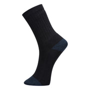 Calcetín clásico de algodón Negro - Portwest SK13