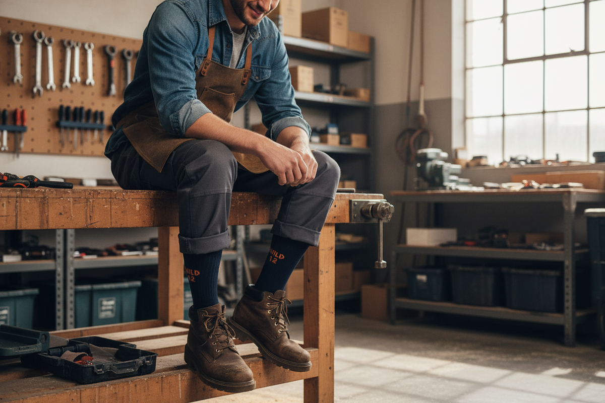 Chaussette de Travail Modaflame : Confort et Sécurité