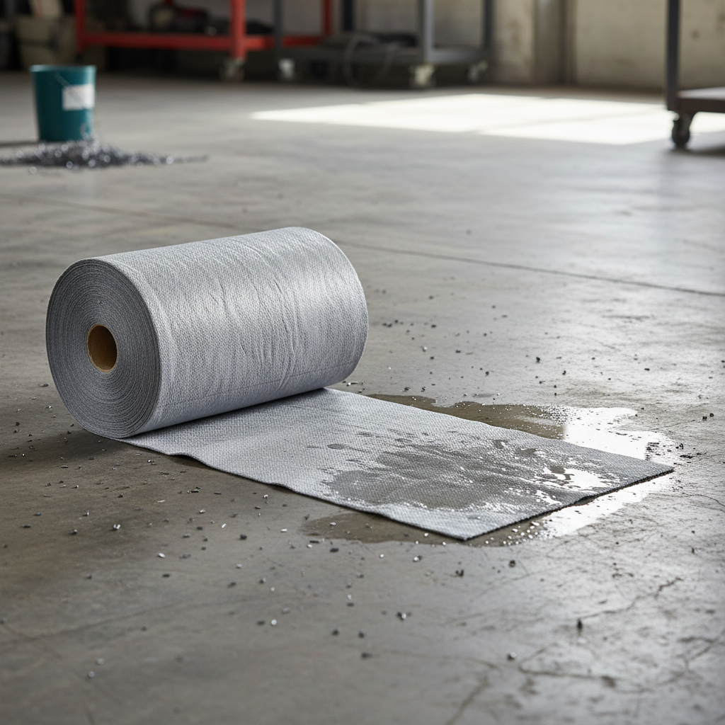 Rouleau de Maintenance - Absorbant pour Ateliers