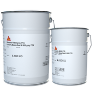 Juego A+B de 13,5 kg de Sikalastic® M 808 de Sika, membrana elástica de poliuretano bicomponente para impermeabilizar estructuras de hormigón - Vetonek