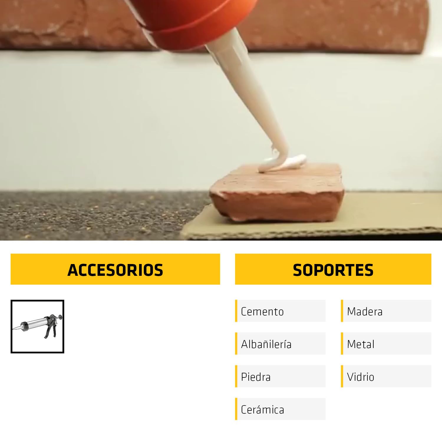 Supports et accessoires Sikaflex
