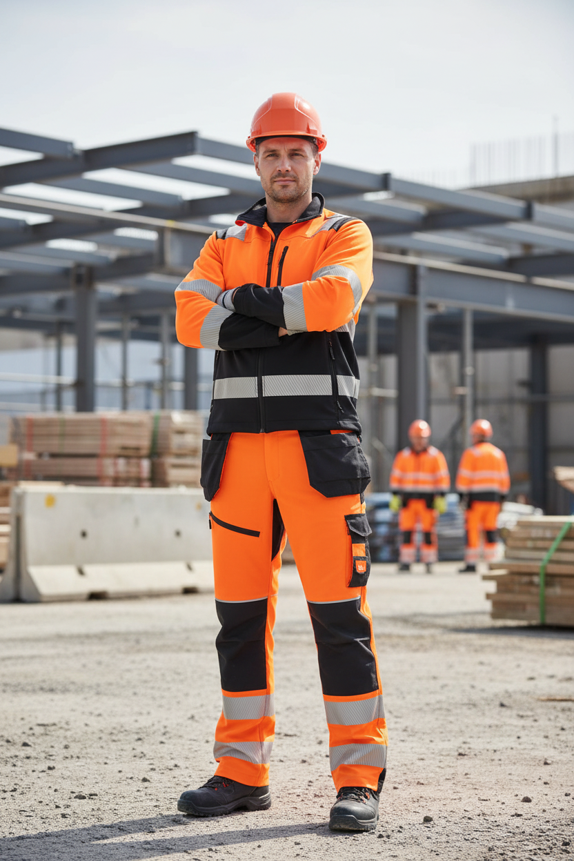Pantalon Haute Visibilité Élastique PW3 | Travail Confortable - Vetonek