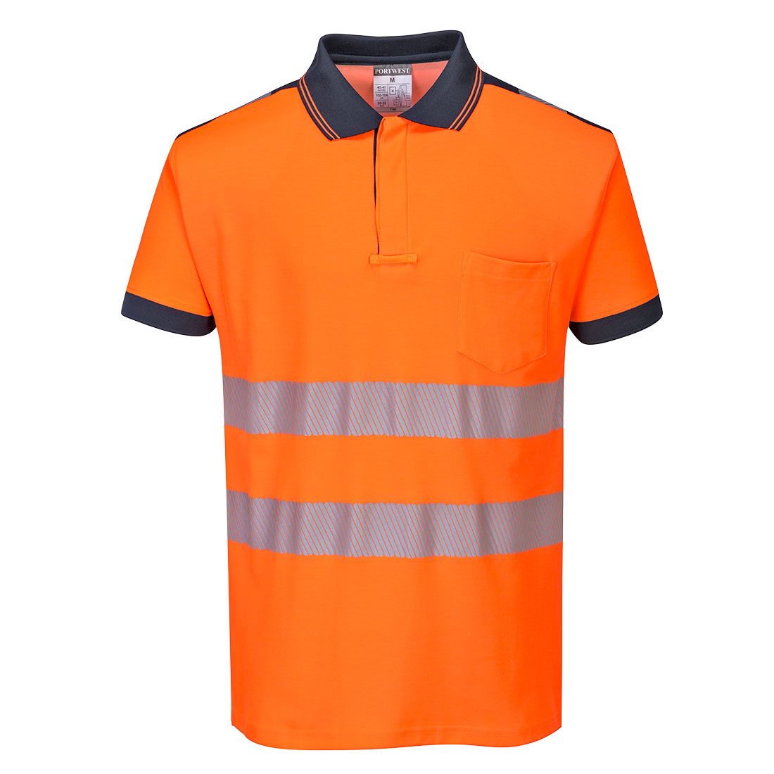 Polo m/c de haute visibilité PW3 - Confort et Sécurité Vetonek