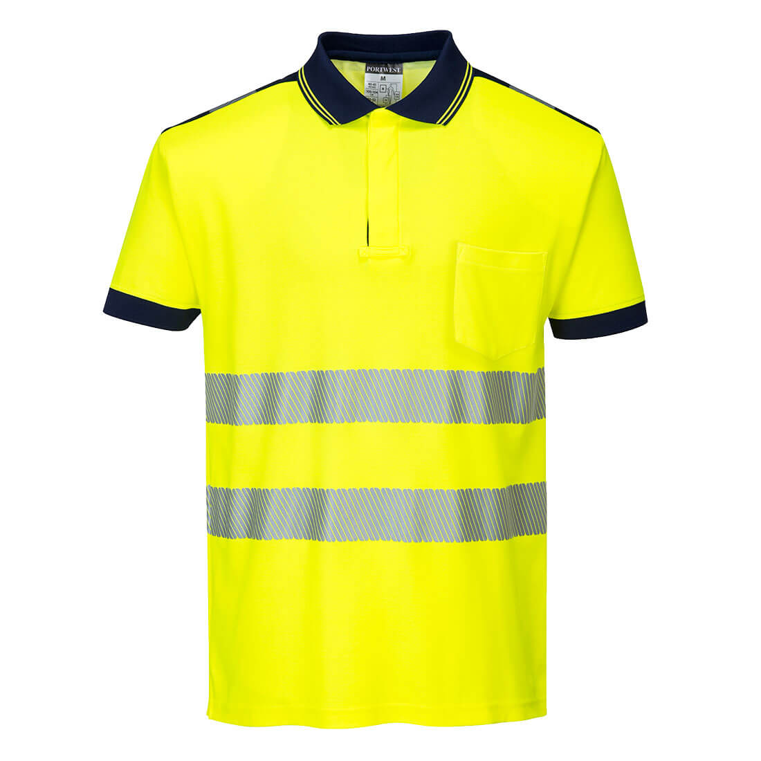 Polo m/c de haute visibilité PW3 - Confort et Sécurité Vetonek