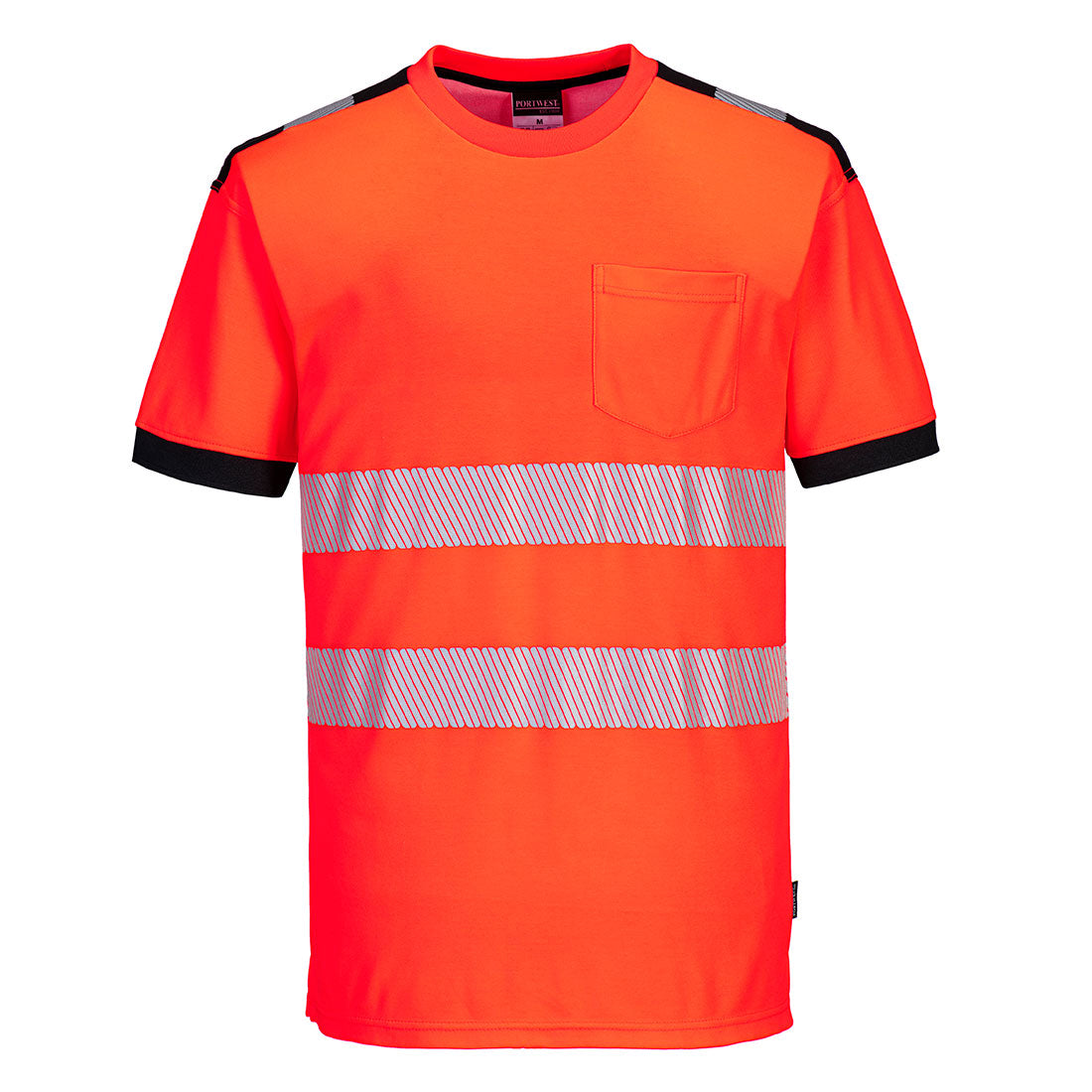T-shirt m/c de haute visibilité PW3 - Confort et Sécurité Vetonek