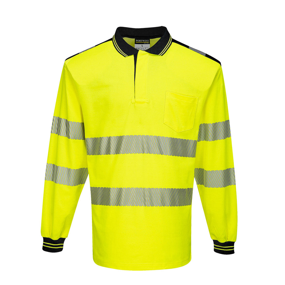 Polo de Haute Visibilité à Manches Longues PW3 Vetonek