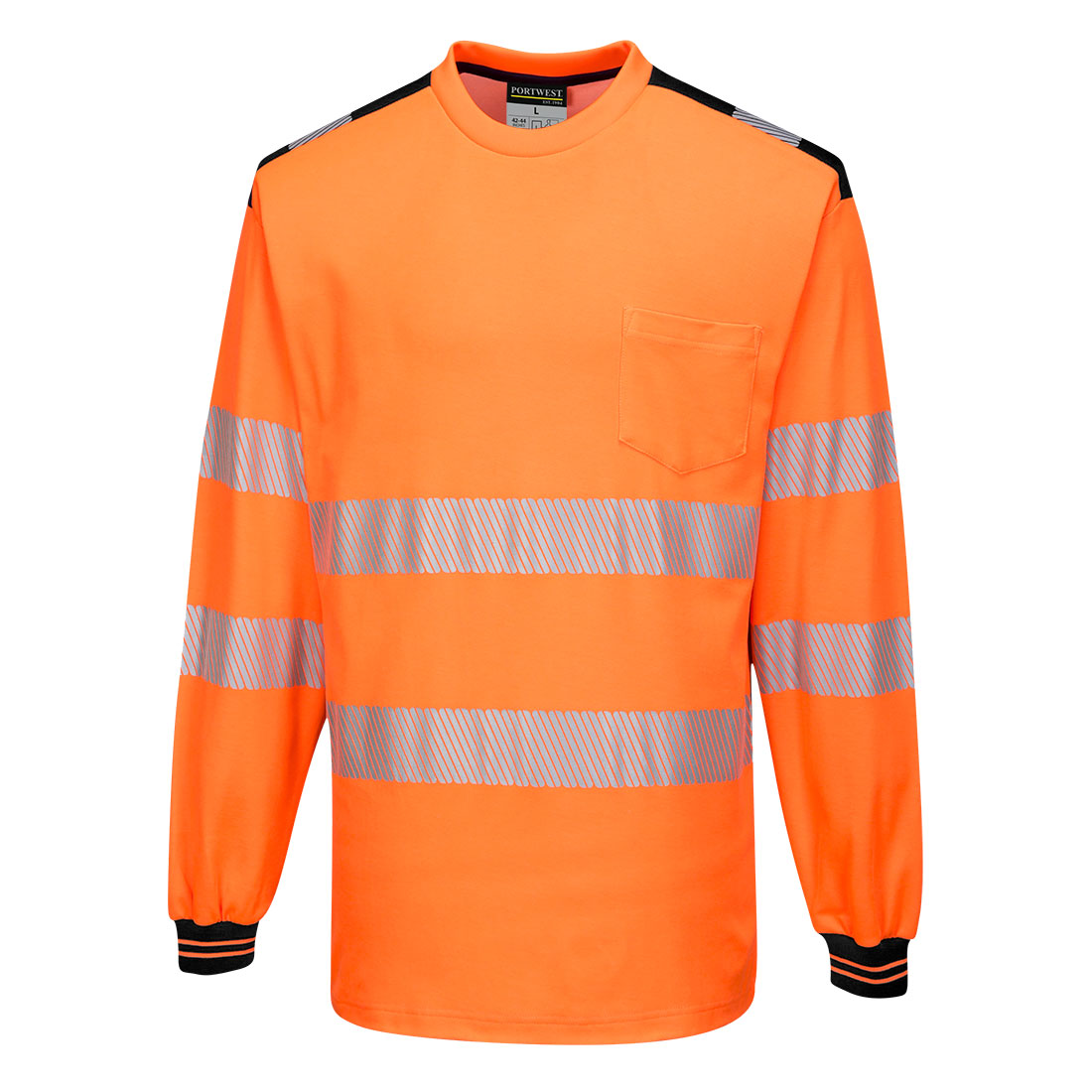 T-shirt Haute Visibilité à Manches Longues PW3 Vetonek
