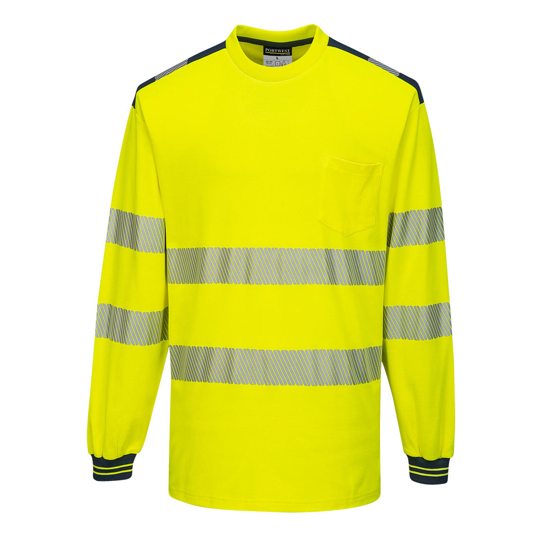 T-shirt Haute Visibilité à Manches Longues PW3 Vetonek