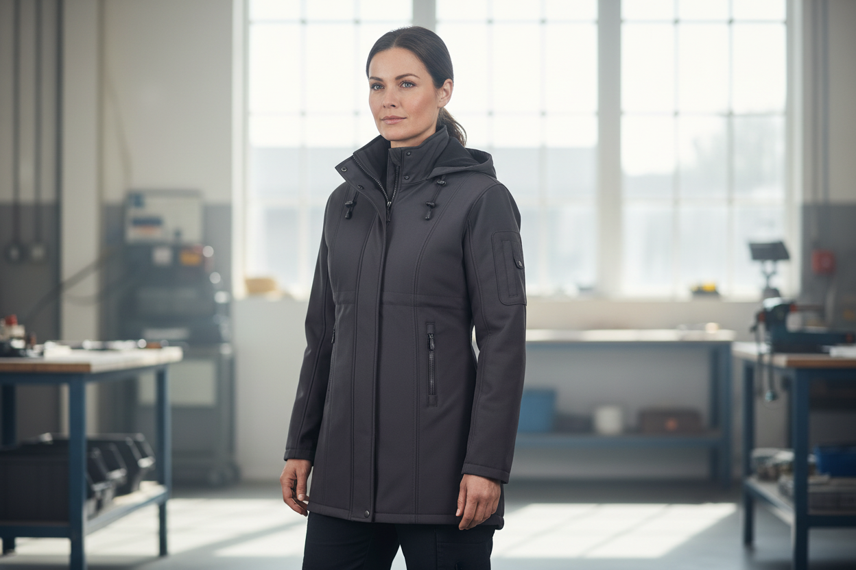 Veste Softshell Carla pour Femme - Élégance et Protection - Vetonek