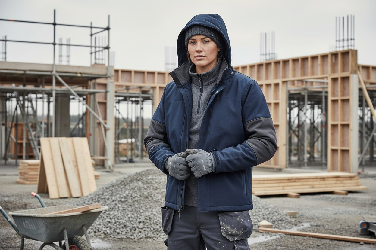 Veste Softshell avec Capuche - Confort et Style - Vetonek