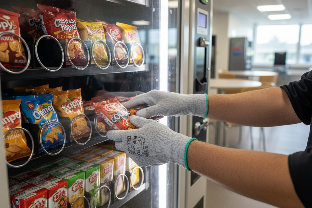 Gant Antistatique Vending avec Pointes en PU - Vetonek