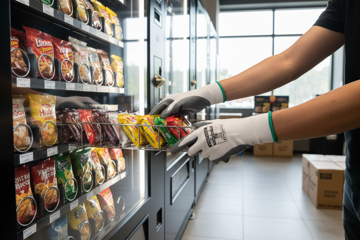 Gant en Nitrile Flexo Grip pour Vending - Vetonek