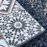 Détail de dalle Vetonek Mosaïque en grès cérame