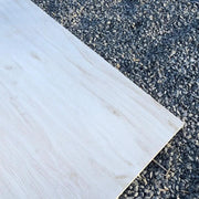 Dalle de jardin en bois blanc - Vetonek