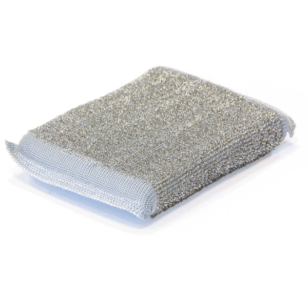 Estropajos Almohadilla de Acero Inoxidable Clim Profesional - Pack 4 uds Vetonek