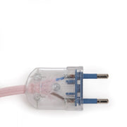Pendel E27 Cable 5000mm Rojo 3 X 0,75 Portalámparas Interruptor Rotativo Latón - Enchufe — Vetonek (3)