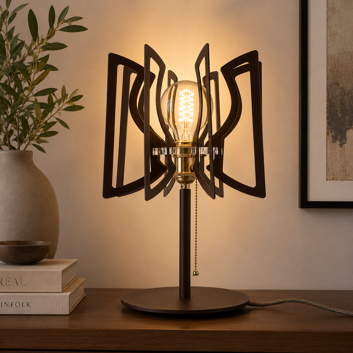 Lámpara de Mesa "Abat Jour" — Vetonek