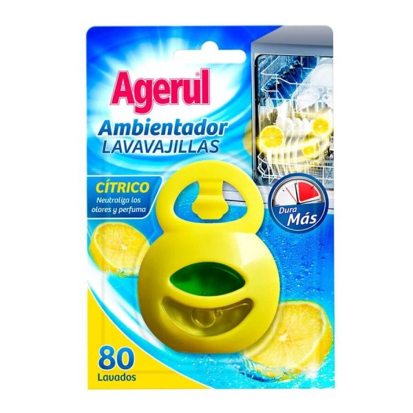 Agerul Ambientador para Lavavajillas Aroma Cítrico - 80 Lavados Vetonek