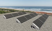 Paneles solares montados sobre Soporte Solar Galilea