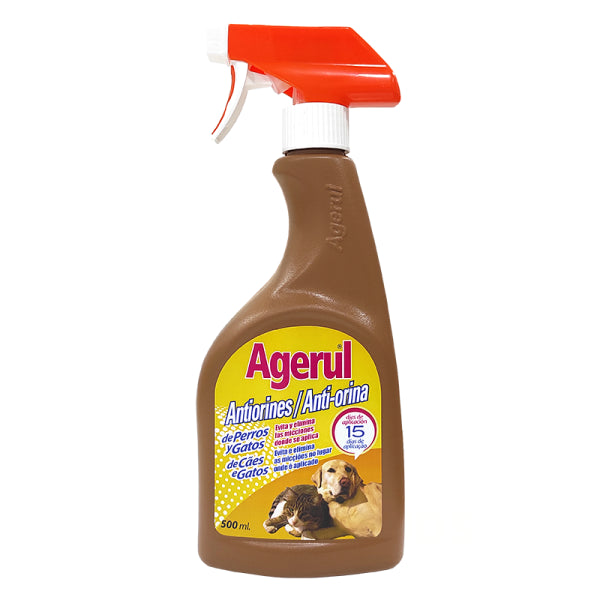Spray Antiorines Agerul para Perros y Gatos - 500ml Vetonek