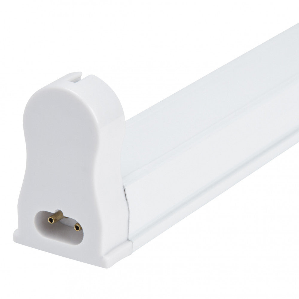 Luminaria Aluminio Eco 1 X Tubo LED T8 Conexión Un Extremo — Vetonek