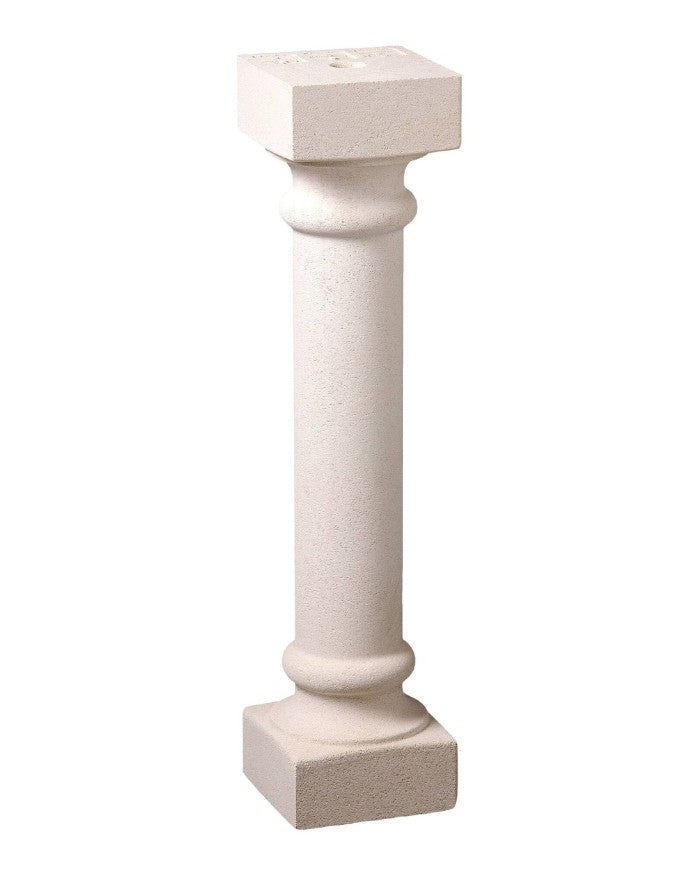 Balustre Cazorla 65 cm - Quatre designs de fût de 15 × 15 cm au choix