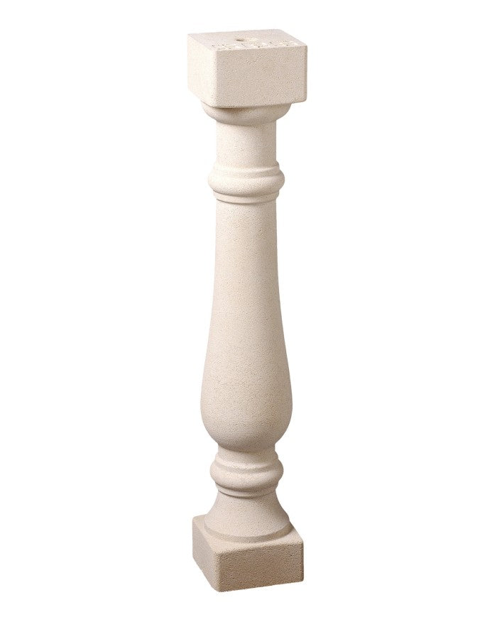 Balustre Peñalara 75 cm - 91 cm de hauteur totale avec le remate posé