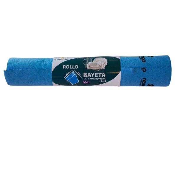 Rouleau de chiffons en ultramicrofibre spécial vitres 40x60 cm - lot de 6 unités Vetonek