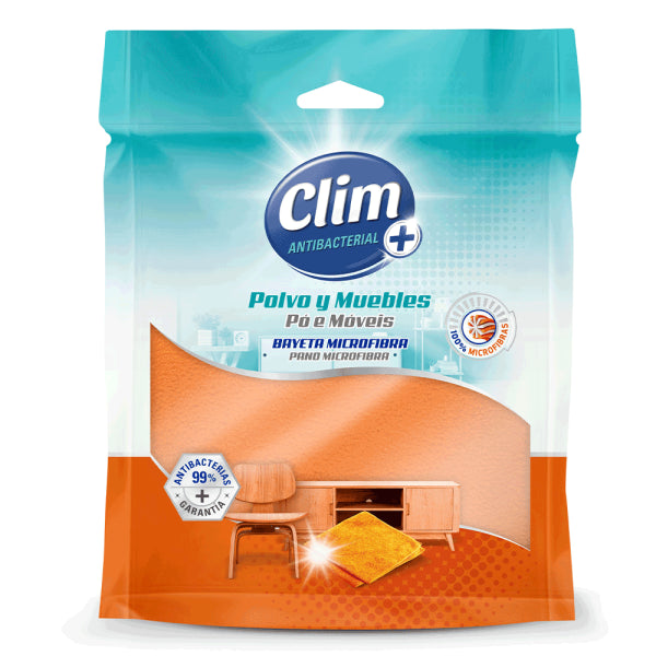 Bayette microfibre antibactérienne Clim - paquet de 8 unités Vetonek